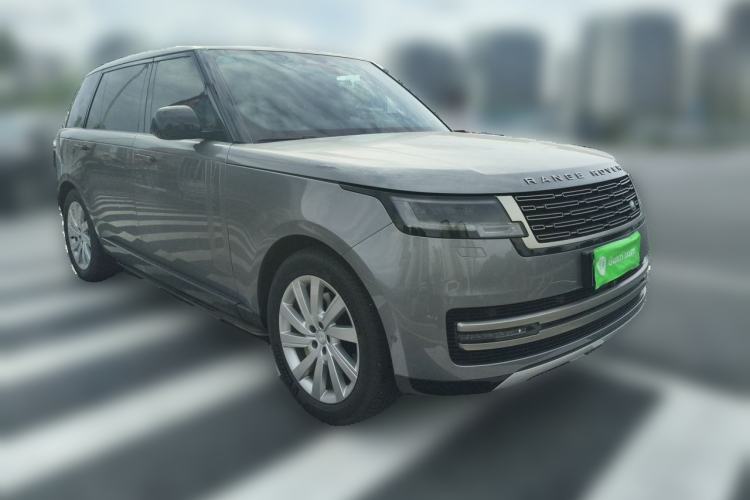 Used Land Rover Range 2023 3.0 L6 400 PS Prestige Seven-Seater Extended Version Front Right 45 Deg