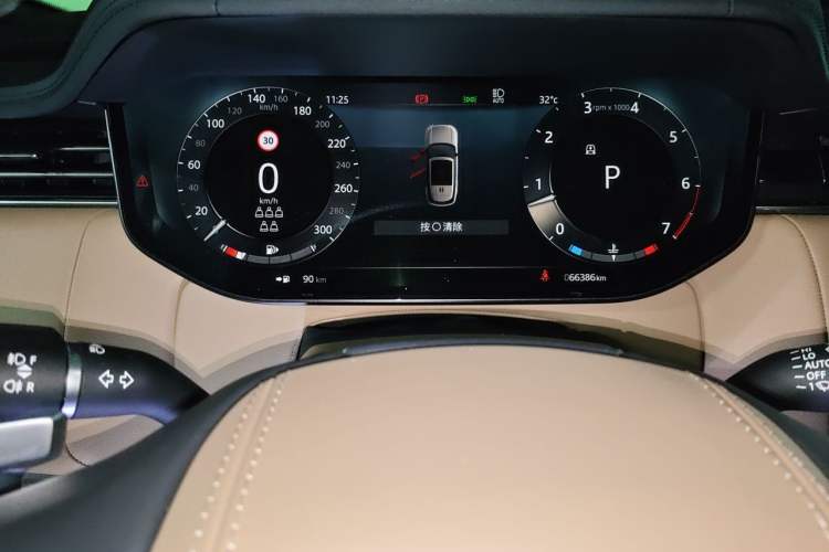 Used Land Rover Range 2023 3.0 L6 400 PS Prestige Seven-Seater Extended Version Instrument Cluster
