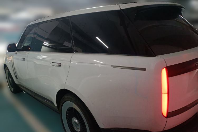Used Land Rover Range 2023 3.0 L6 400 PS Prestige Seven-Seater Extended Version Rear Left 45 Deg