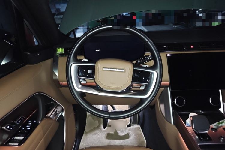 Used Land Rover Range 2023 3.0 L6 400 PS Prestige Seven-Seater Extended Version Steering Wheel