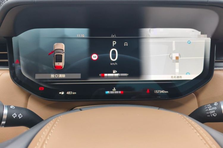 Used Land Rover Range 2024 3.0 L6 400 PS Prestige Extended Version 7-Seater Instrument Cluster