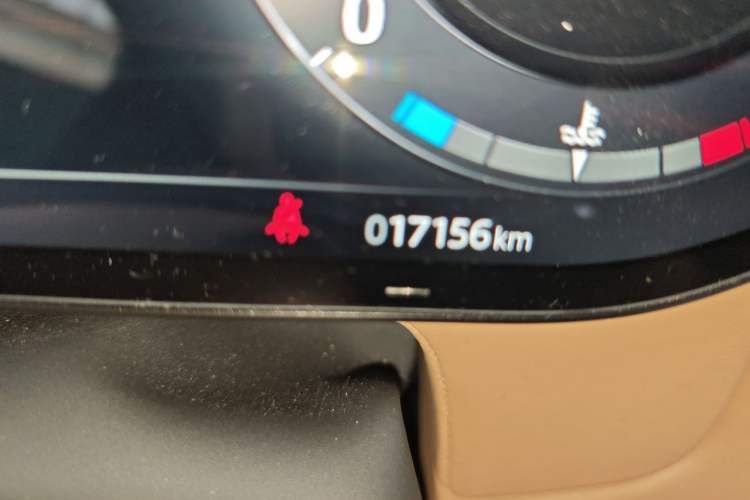 Used Land Rover Range 2025 3.0 L6 400 PS Extended Luxury Edition Odometer Close Up