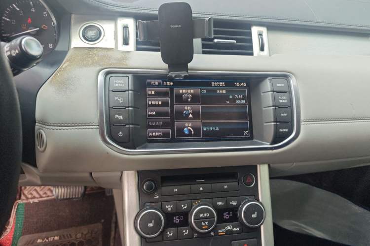 Used Land Rover Range Evoque 2012 2.0T 5-Door YAOZHI Version Audio And AC Panel