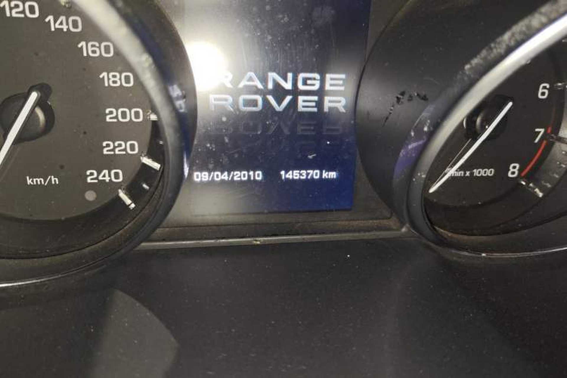 Used Land Rover Range Evoque 2012 2.0T 5-Door YAOZHI Version Odometer Close Up