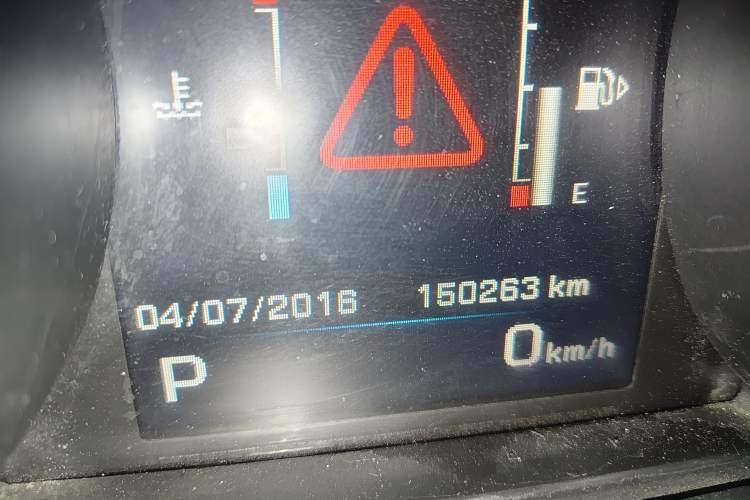 Used Land Rover Range Evoque 2012 2.0T 5-Door Ignite Edition Odometer Close Up