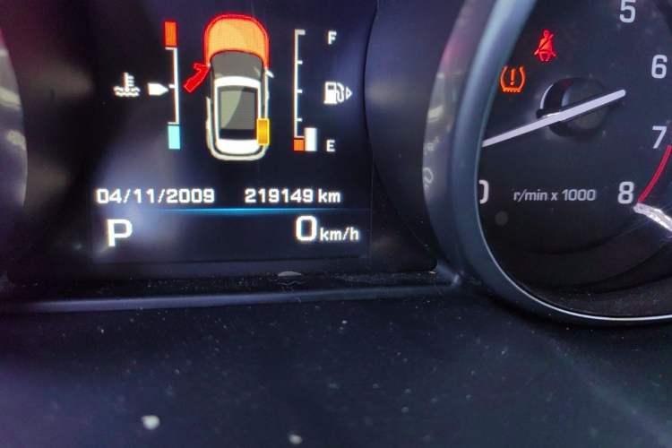 Used Land Rover Range Evoque 2012 2.0T 5-Door Ignite Edition Odometer Close Up