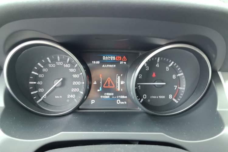 Used Land Rover Range Evoque 2012 2.0T 5-Door Ignite Edition Instrument Cluster