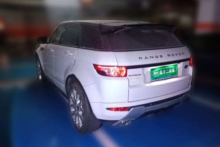 Used Land Rover Range Evoque 2012 2.0T 5-Door Ignite Edition Rear Left 45 Deg