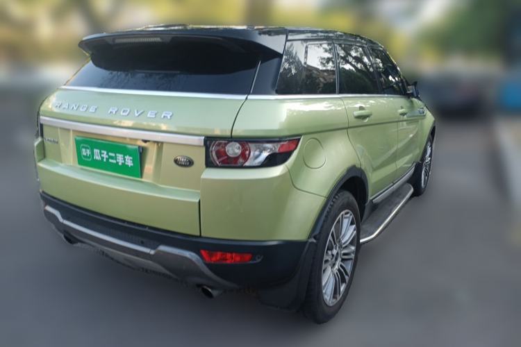 Used Land Rover Range Evoque 2012 2.0T 5-Door YAOZHI Version Rear Right 45 Deg