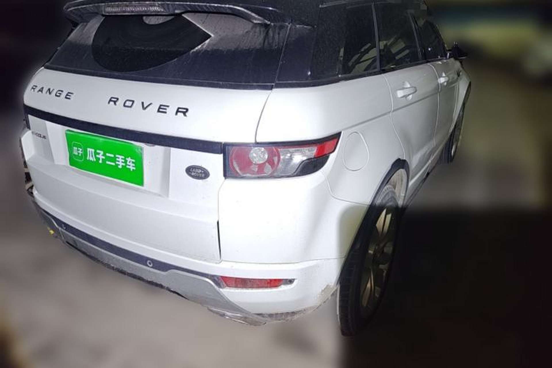 Used Land Rover Range Evoque 2012 2.0T 5-Door Ignite Edition Rear Right 45 Deg