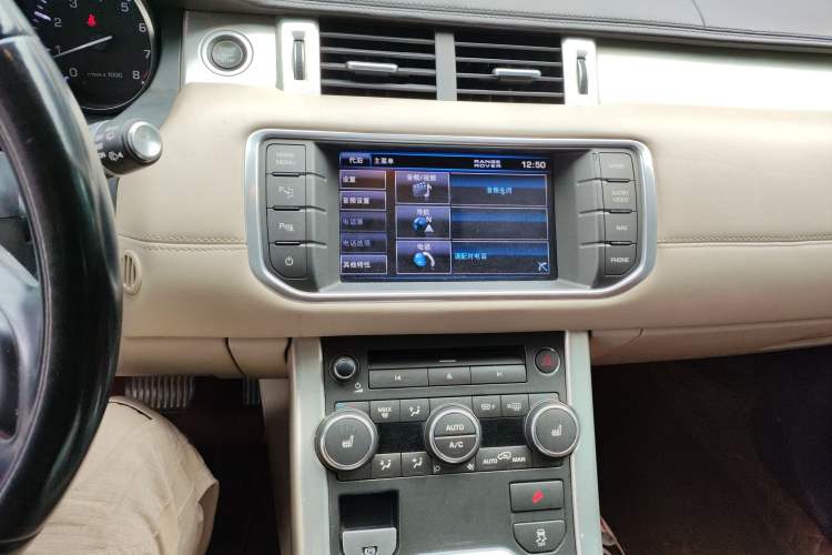 Used Land Rover Range Evoque 2012 2.0T 5-Door YAOZHI Version Audio And AC Panel