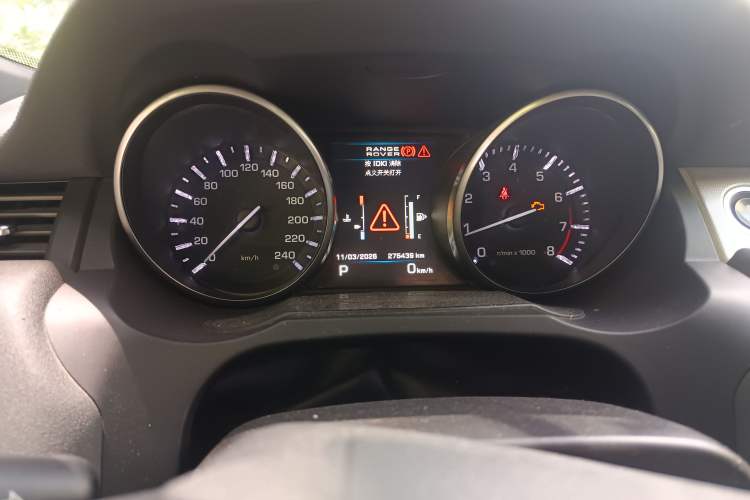 Used Land Rover Range Evoque 2012 2.0T 5-Door Ignite Edition Instrument Cluster