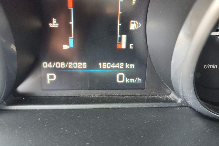 Used Land Rover Range Evoque 2012 2.0T 5-Door YAOZHI Version Odometer Close Up