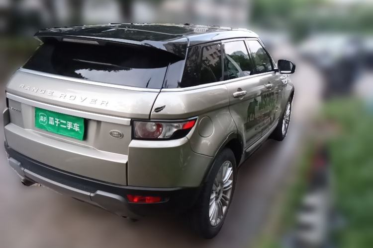 Used Land Rover Range Evoque 2012 2.0T 5-Door YAOZHI Version Rear Right 45 Deg
