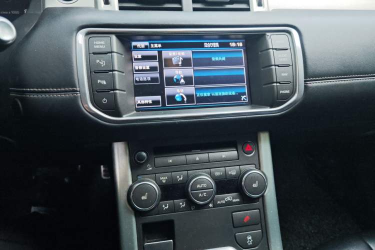 Used Land Rover Range Evoque 2012 2.0T 5-Door YAOZHI Version Audio And AC Panel
