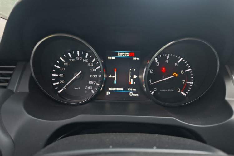 Used Land Rover Range Evoque 2012 2.0T 5-Door YAOZHI Version Instrument Cluster