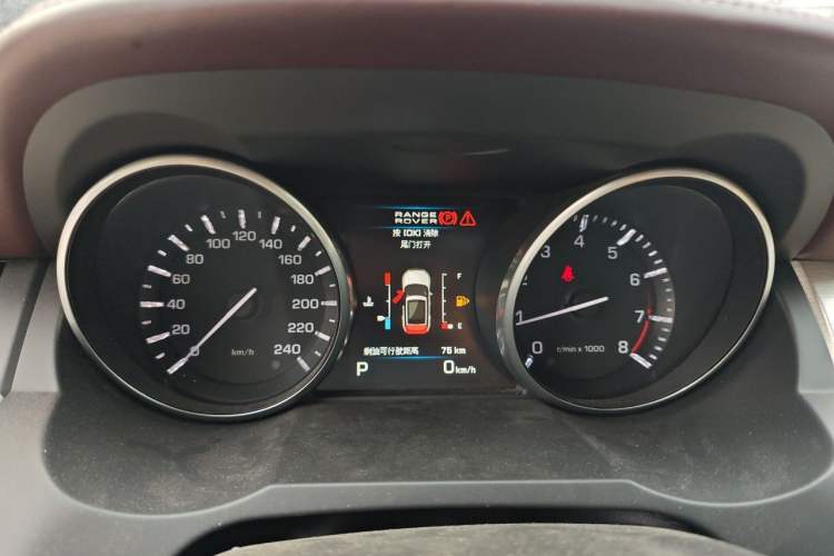 Used Land Rover Range Evoque 2012 2.0T 5-Door YAOZHI Version Instrument Cluster