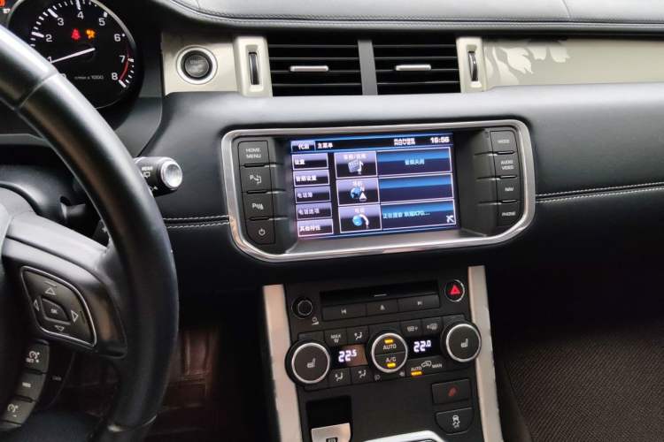 Used Land Rover Range Evoque 2012 2.0T 3-Door YAOZHI Edition Audio And AC Panel
