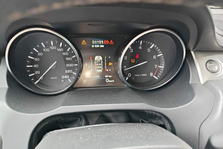 Used Land Rover Range Evoque 2012 2.0T 5-Door YAOZHI Version Instrument Cluster