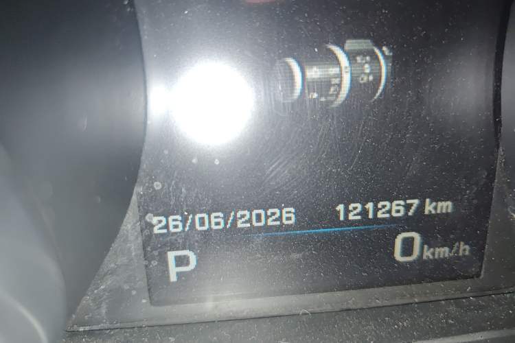 Used Land Rover Range Evoque 2012 2.0T 5-Door Ignite Edition Odometer Close Up