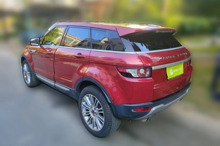Used Land Rover Range Evoque 2012 2.0T 5-Door YAOZHI Version Rear Left 45 Deg