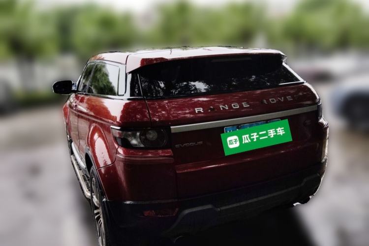 Used Land Rover Range Evoque 2012 2.0T 3-Door YAOZHI Edition Rear Left 45 Deg