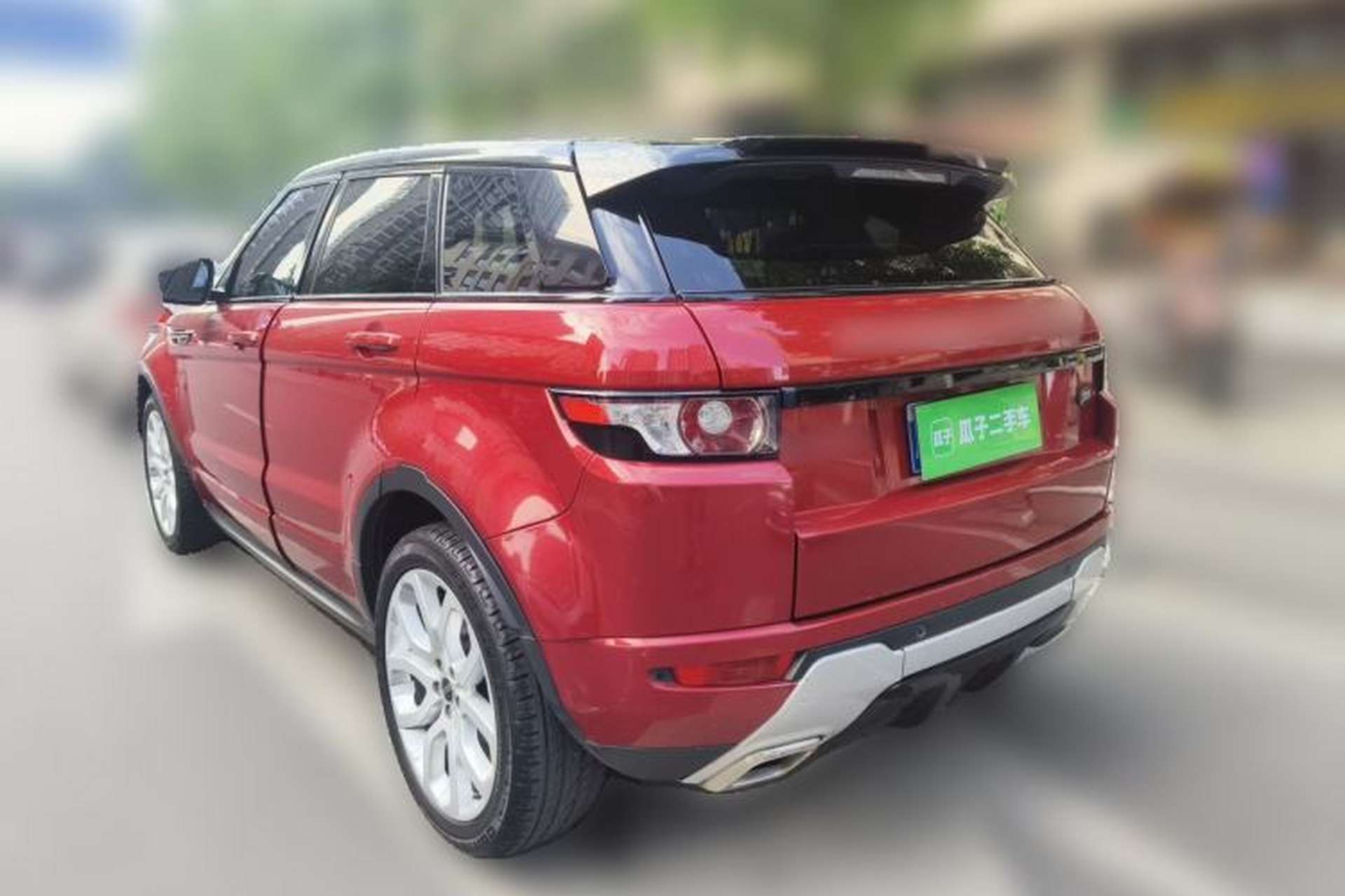 Used Land Rover Range Evoque 2012 2.0T 5-Door Ignite Edition Rear Left 45 Deg