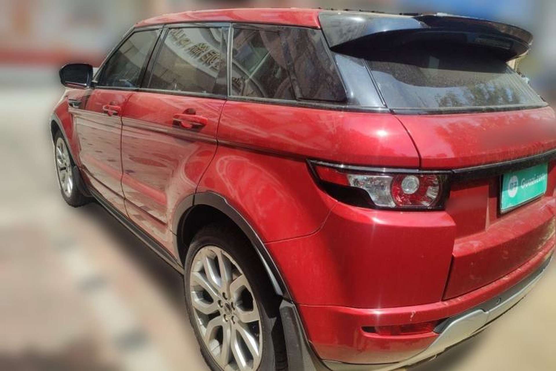 Used Land Rover Range Evoque 2012 2.0T 5-Door Ignite Edition Rear Left 45 Deg