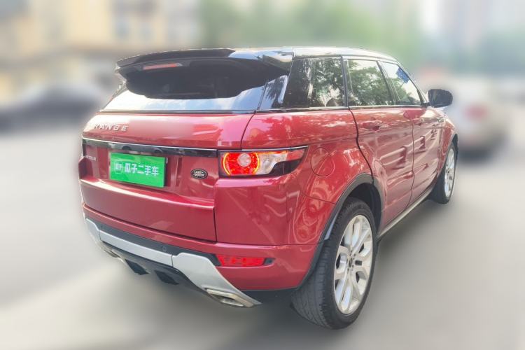 Used Land Rover Range Evoque 2012 2.0T 5-Door Ignite Edition Rear Right 45 Deg