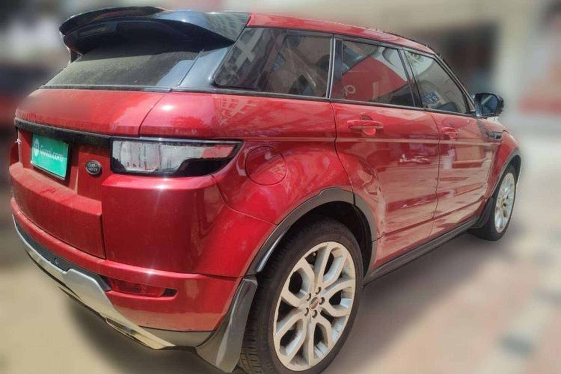 Used Land Rover Range Evoque 2012 2.0T 5-Door Ignite Edition Rear Right 45 Deg
