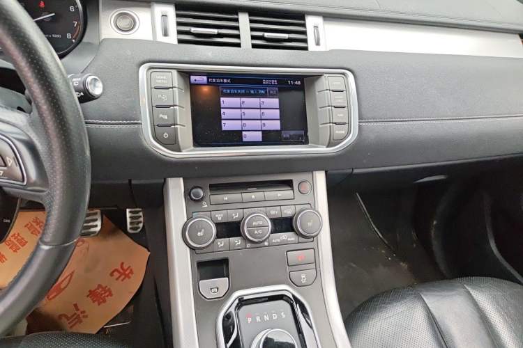 Used Land Rover Range Evoque 2012 2.0T 5-Door Ignite Edition Audio And AC Panel