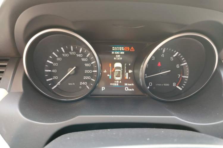 Used Land Rover Range Evoque 2012 2.0T 5-Door YAOZHI Version Instrument Cluster