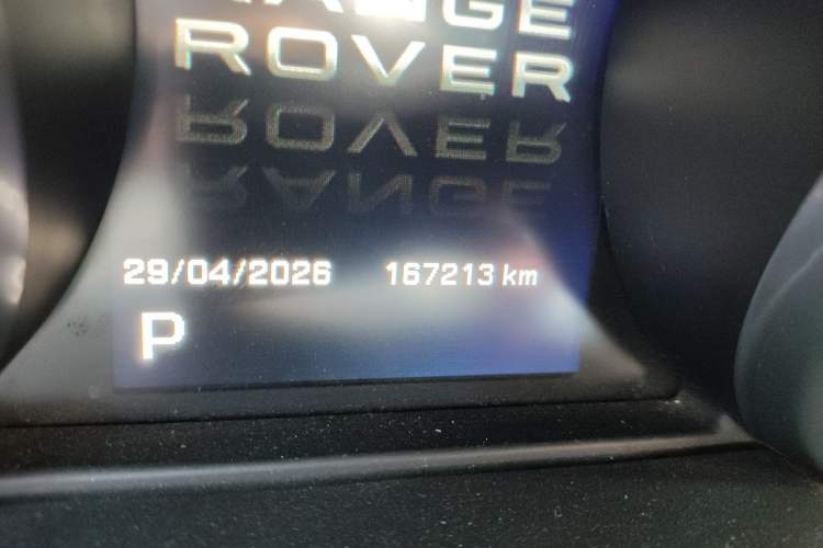Used Land Rover Range Evoque 2012 2.0T 5-Door YAOZHI Version Odometer Close Up