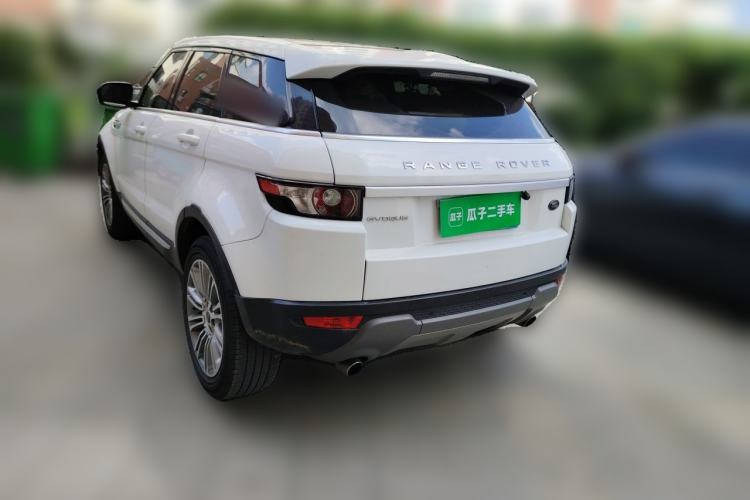 Used Land Rover Range Evoque 2012 2.0T 5-Door YAOZHI Version Rear Left 45 Deg