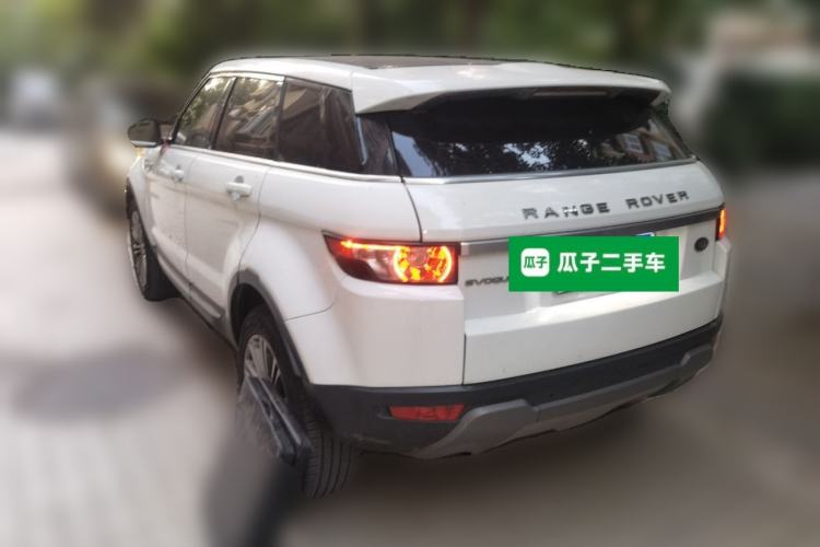 Used Land Rover Range Evoque 2012 2.0T 5-Door YAOZHI Version Rear Left 45 Deg