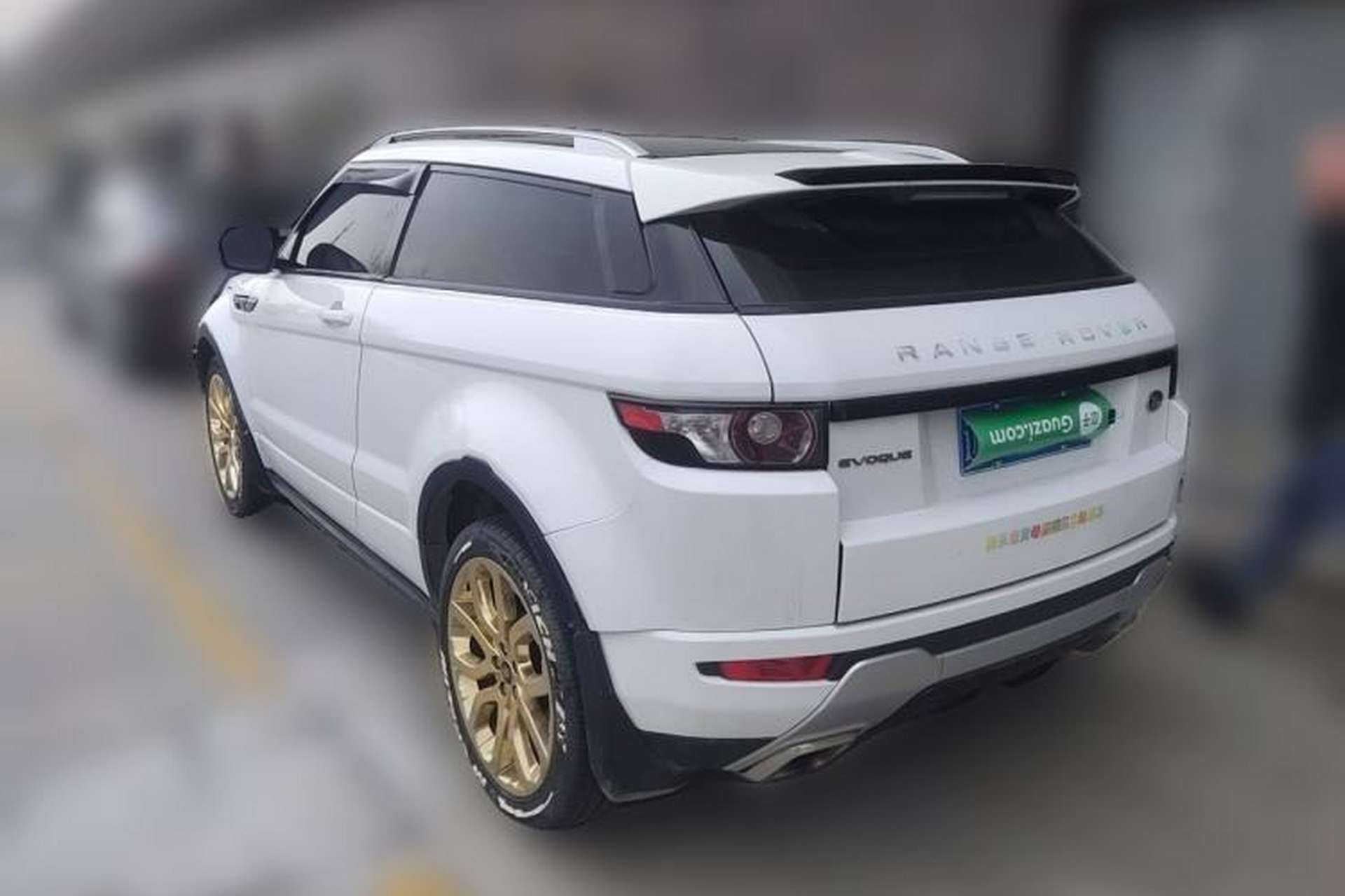 Used Land Rover Range Evoque 2012 2.0T 3-Door Ignite Edition Rear Left 45 Deg