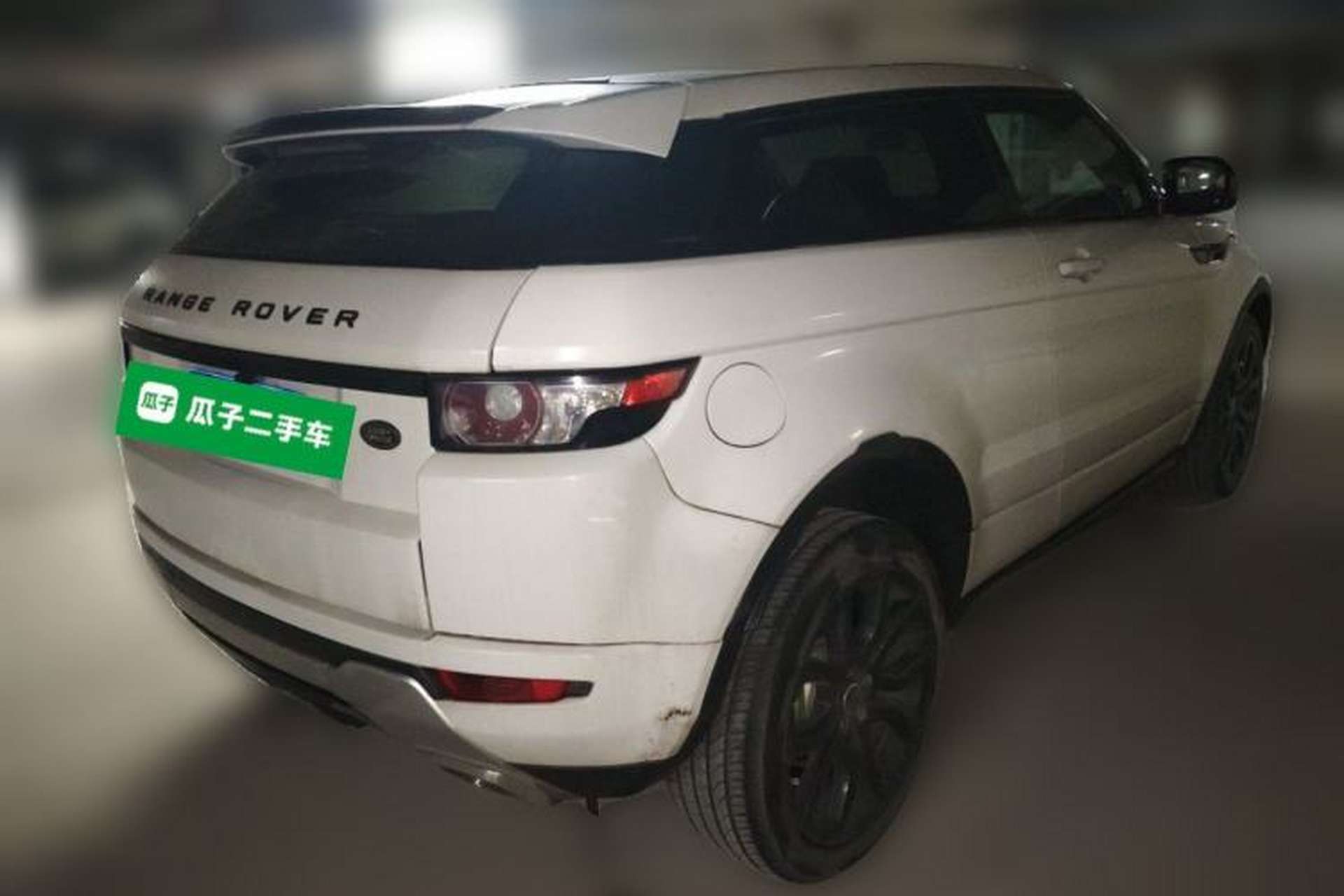 Used Land Rover Range Evoque 2012 2.0T 3-Door Ignite Edition Rear Right 45 Deg