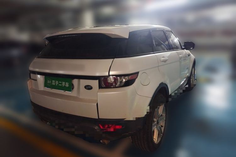 Used Land Rover Range Evoque 2012 2.0T 5-Door YAOZHI Version Rear Right 45 Deg