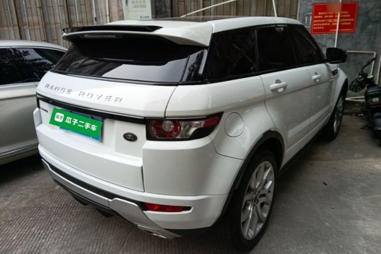 Used Land Rover Range Evoque 2012 2.0T 5-Door Ignite Edition Rear Right 45 Deg
