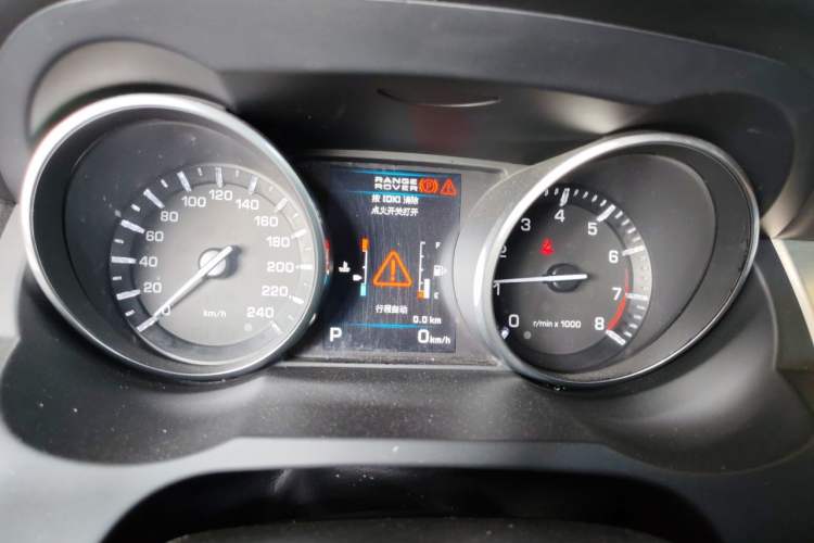 Used Land Rover Range Evoque 2013 2.0T 5-Door YAOZHI Edition Instrument Cluster