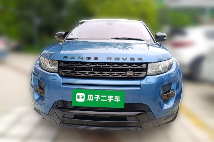 Used Land Rover Range Evoque 2013 2.0T 3-Door Electric Blue Limited Edition Front