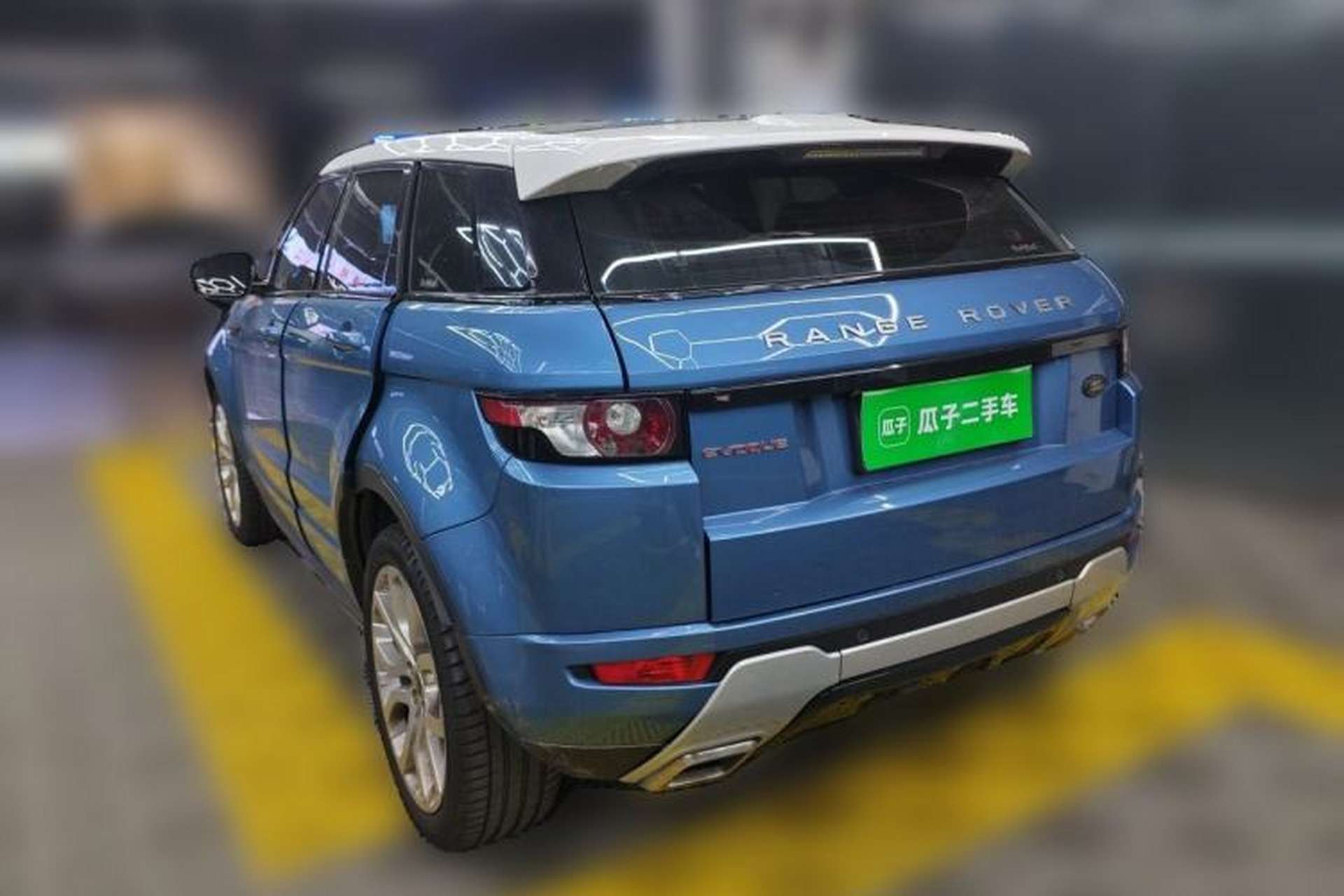 Used Land Rover Range Evoque 2013 2.0T 5-Door Ignite Edition Rear Left 45 Deg