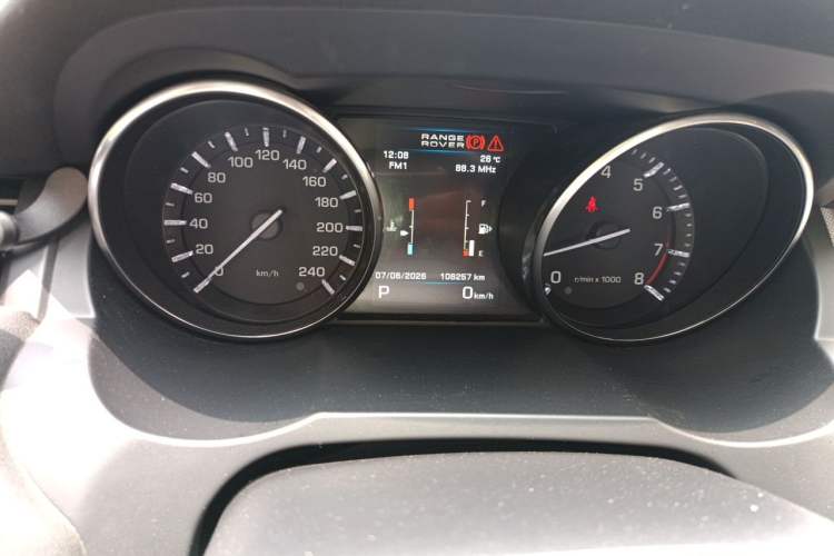 Used Land Rover Range Evoque 2013 2.0T 5-Door Ignite Edition Instrument Cluster