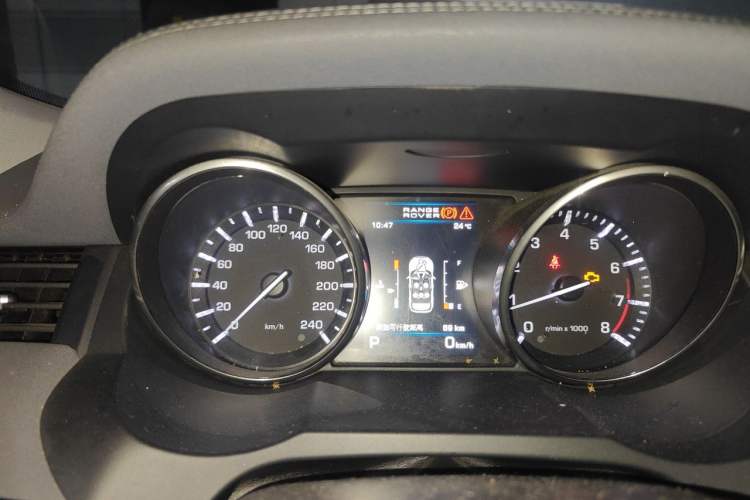 Used Land Rover Range Evoque 2013 2.0T 5-Door Ignite Edition Instrument Cluster