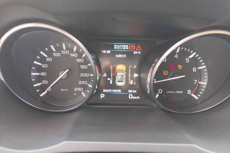 Used Land Rover Range Evoque 2013 2.0T 3-Door YAOZHI Edition Instrument Cluster