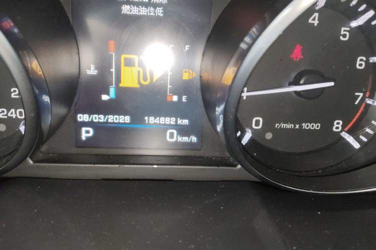 Used Land Rover Range Evoque 2013 2.0T 5-Door Ignite Edition Odometer Close Up