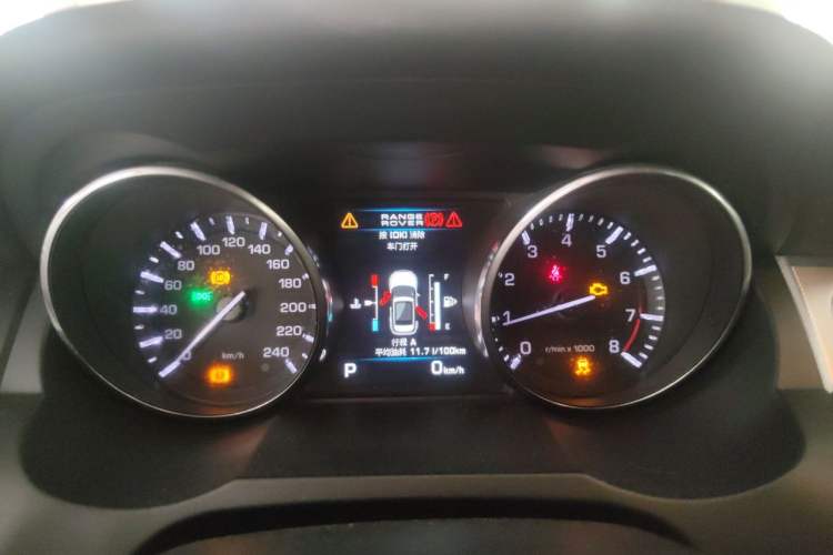 Used Land Rover Range Evoque 2013 2.0T 5-Door Ignite Edition Instrument Cluster