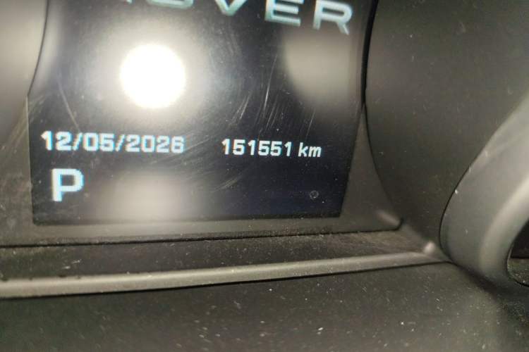 Used Land Rover Range Evoque 2013 2.0T 5-Door Ignite Edition Odometer Close Up