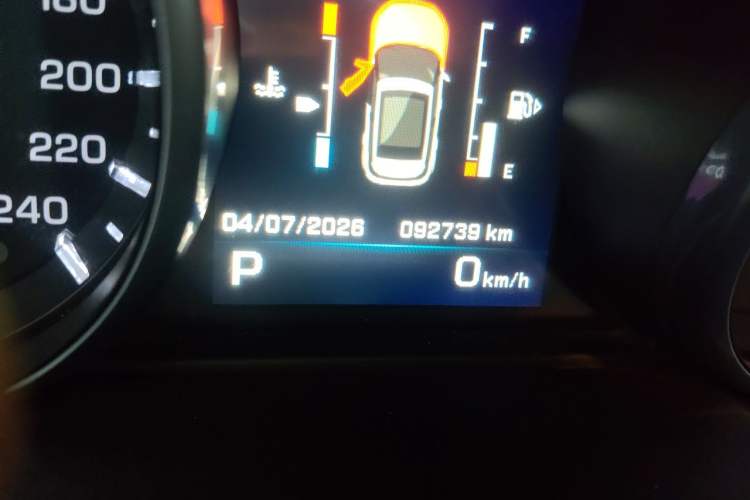Used Land Rover Range Evoque 2013 2.0T 5-Door Ignite Edition Odometer Close Up