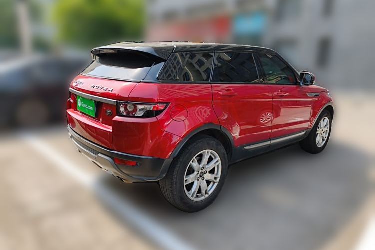 Used Land Rover Range Evoque 2013 2.0T 5-Door Yaozhen Edition Rear Right 45 Deg